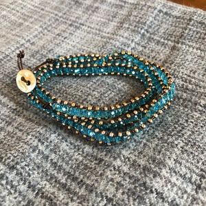 💎Genuine Swarovski bead wrap bracelet💎